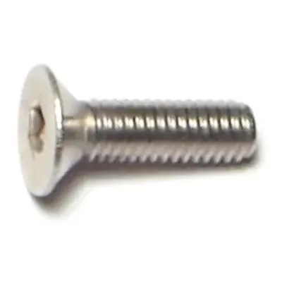 3mm-0.5 x 10mm A2 Stainless Steel Coarse Thread Flat Head Hex Socket Cap Screws