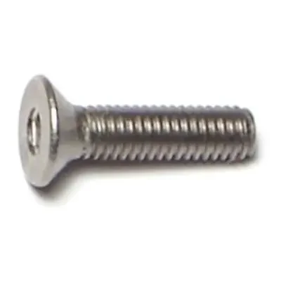 3mm-0.5 x 12mm A2 Stainless Steel Coarse Thread Flat Head Hex Socket Cap Screws