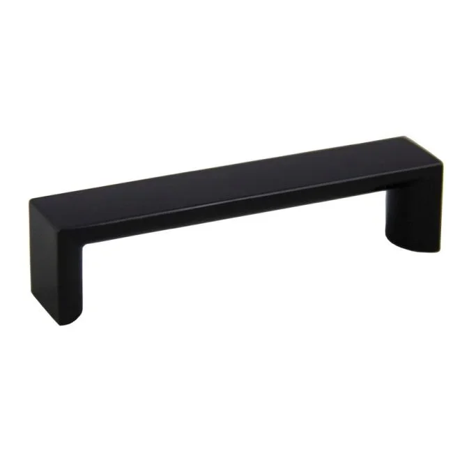 4″ Cabinet Pull – 3-3/4″ Center to Center – Matte Black Finish by Crown Cabinet Hardware