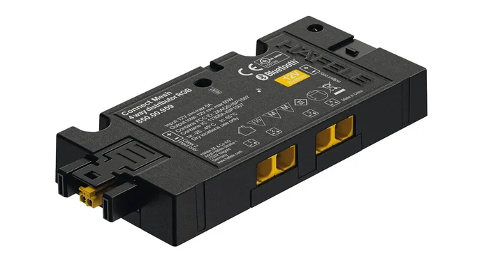 4-Way Distributor (1-Channel) – Hafele Connect Mesh Eco, 4-Port, 12 V