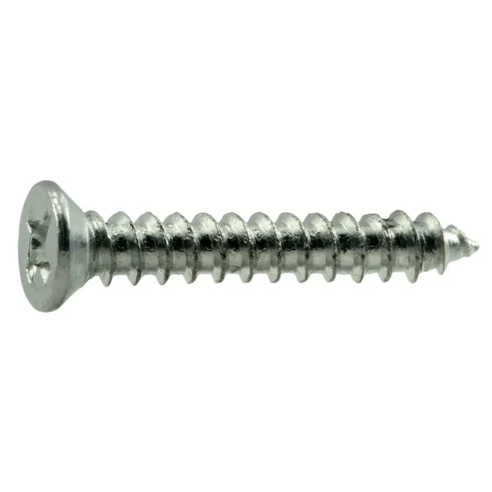 4 x 3/4″ Zinc Plated Steel Phillips Flat Head Wood Screws