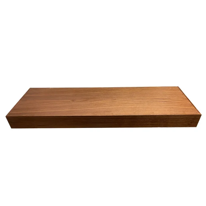 42″ x 10″ Floating Walnut Shelf with Three Brackets and Fasteners – Pride Industrial