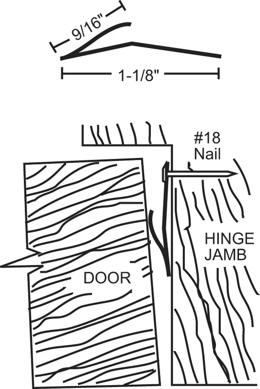 48″ Cushion Architectural Bronze Perimeter Seal – NGP Weatherstripping