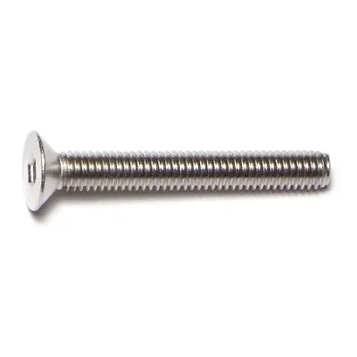4mm-0.7 x 30mm A2 Stainless Steel Coarse Thread Flat Head Hex Socket Cap Screws
