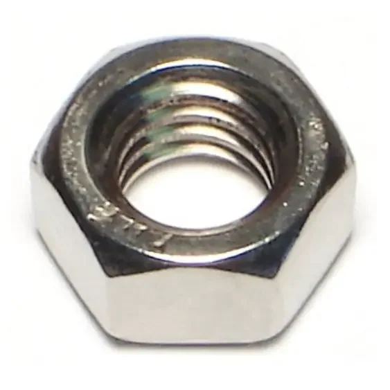 5/16″-18 18-8 Stainless Steel Coarse Thread Hex Nuts