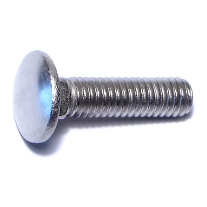 5/16″-18 x 1-1/4″ 18-8 Stainless Steel Coarse Thread Carriage Bolts