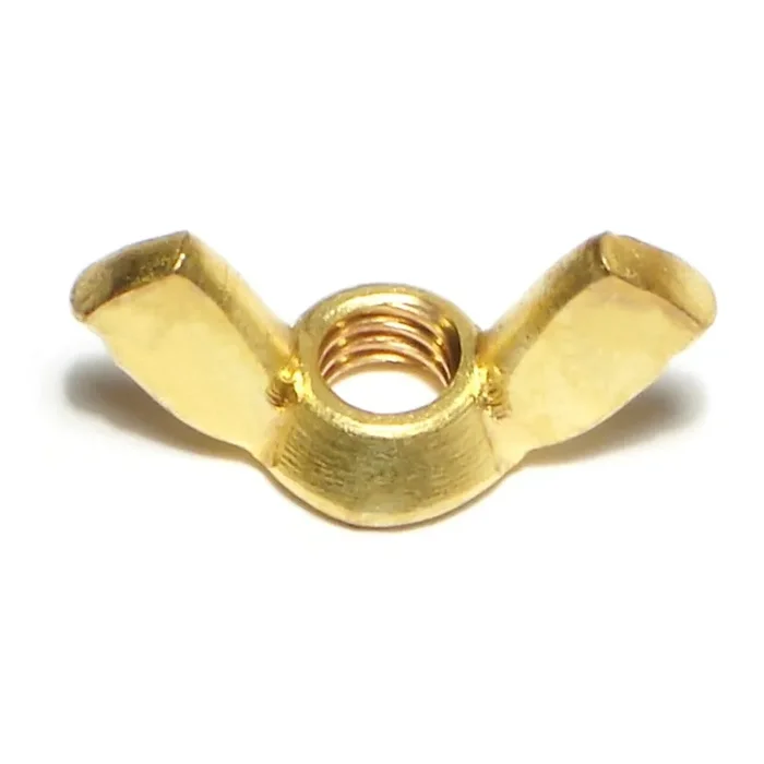 5/16″-18 x 1-1/4″ Brass Coarse Thread Cold Forged Wing Nuts