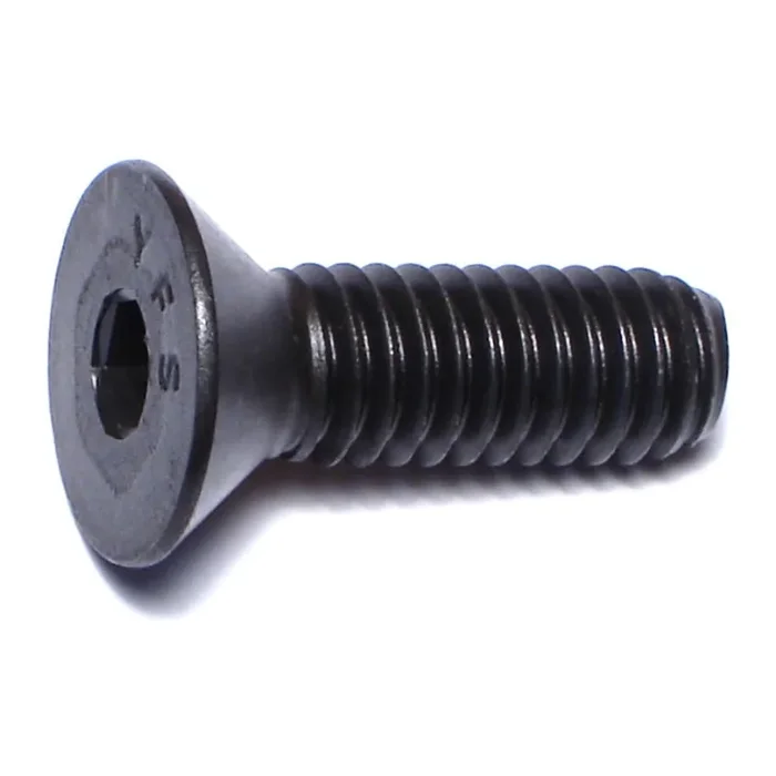 5/16″-18 x 1″ Plain Steel Coarse Thread Flat Head Socket Cap Screws