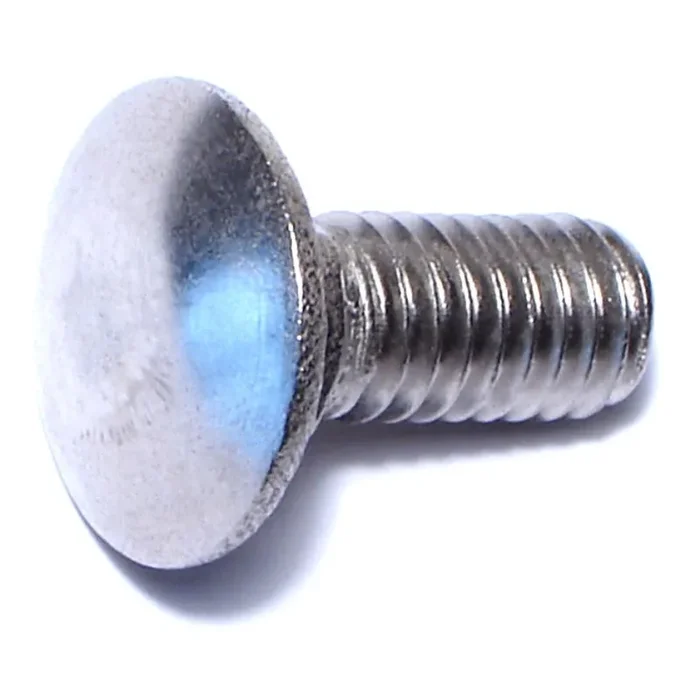 5/16″-18 x 3/4″ 18-8 Stainless Steel Coarse Thread Carriage Bolts
