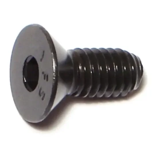 5/16″-18 x 3/4″ Plain Steel Coarse Thread Flat Head Socket Cap Screws