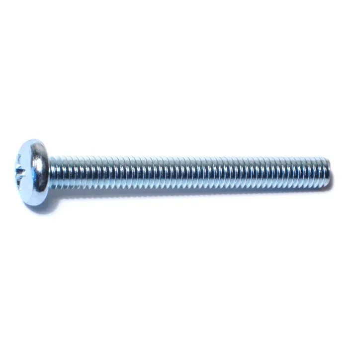 5/16″-18 x 3″ Zinc Plated Steel Coarse Thread Phillips Pan Head Machine Screws