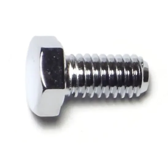5/16″-18 x 5/8″ Chrome Plated Grade 5 Steel Coarse Thread Hex Cap Screws