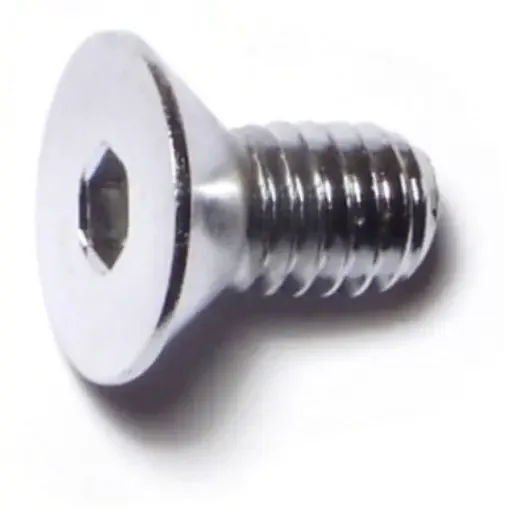 5/16″-18 x 5/8″ Chrome Plated Grade 8 Steel Coarse Thread Flat Head Socket Cap Screws
