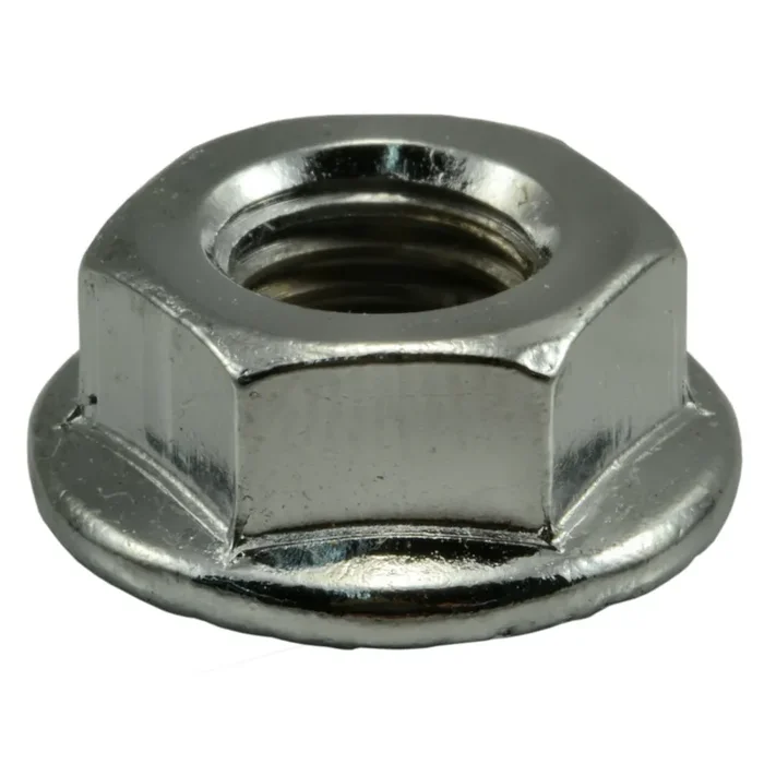 5/16″-24 Chrome Plated Steel Fine Thread Flange Nuts