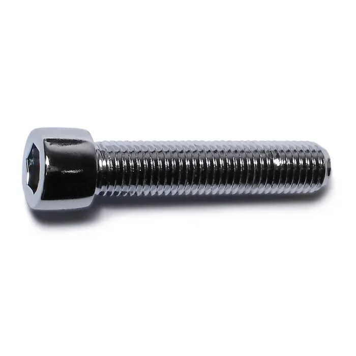 5/16″-24 x 1-1/2″ Chrome Plated Steel Fine Thread Smooth Head Socket Cap Screws