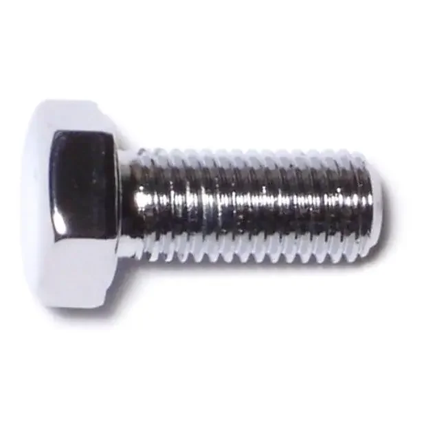 5/16″-24 x 3/4″ Chrome Plated Grade 5 Steel Fine Thread Hex Cap Screws