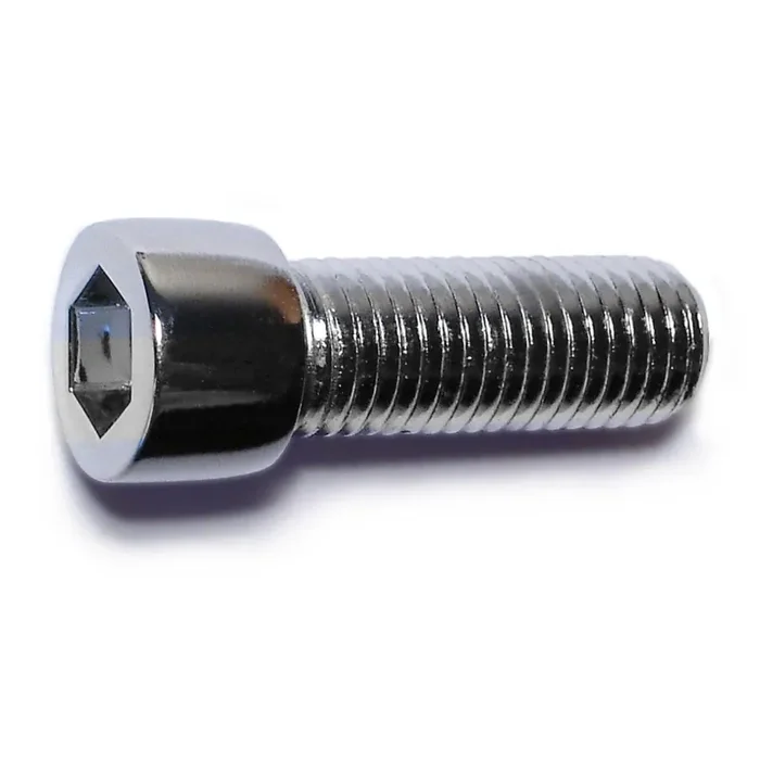 5/16″-24 x 7/8″ Chrome Plated Steel Fine Thread Smooth Head Socket Cap Screws