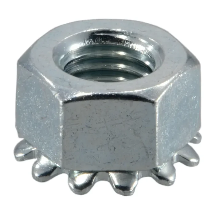 5/16″-24 Zinc Plated Grade 2 Steel Fine Thread Kep Lock Nuts