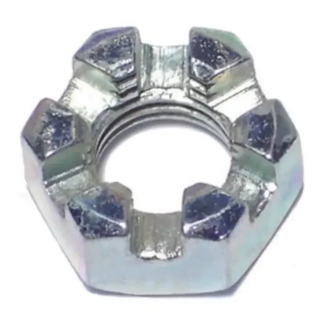 5/16″-24 Zinc Plated Steel Fine Thread Castle Hex Nuts