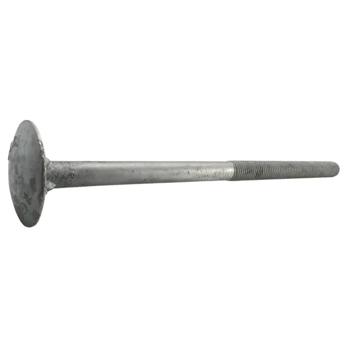 5/8″-11 x 12″ Galvanized Steel Coarse Thread Dome Domed Head Timber Screws