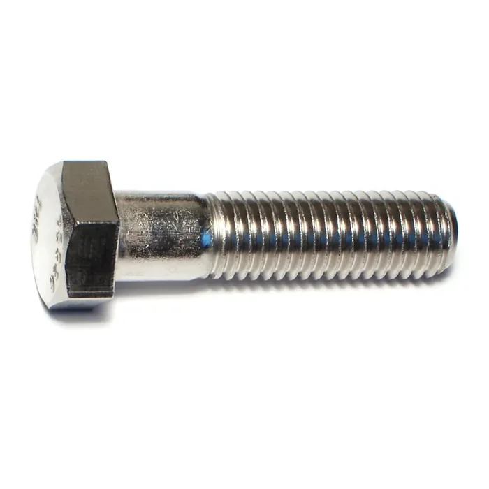5/8″-11 x 2-1/2″ 18-8 Stainless Steel Coarse Thread Hex Cap Screws