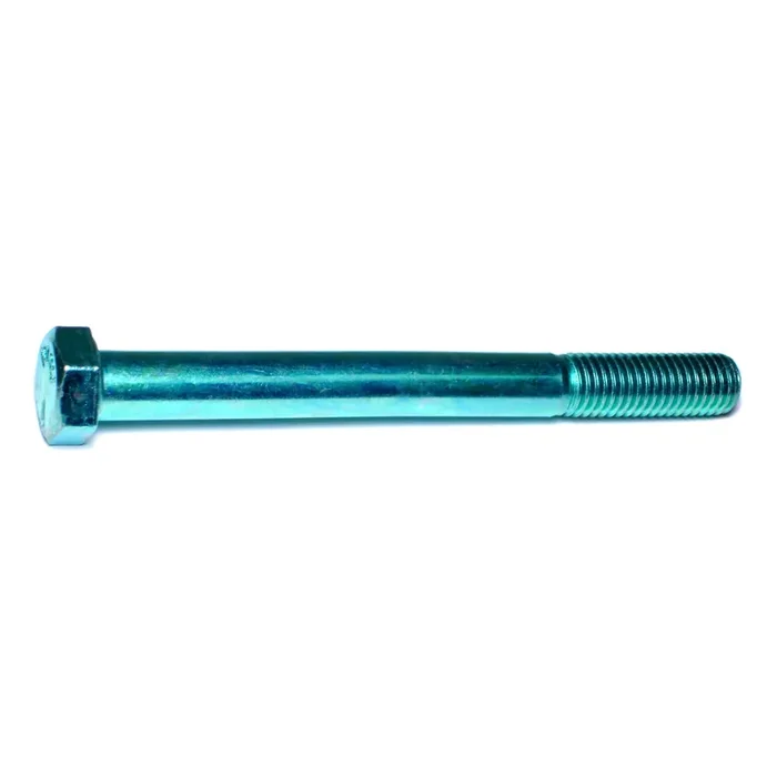 5/8″-11 x 6-1/2″ Green Rinsed Zinc Plated Grade 5 Steel Coarse Thread Hex Cap Screws