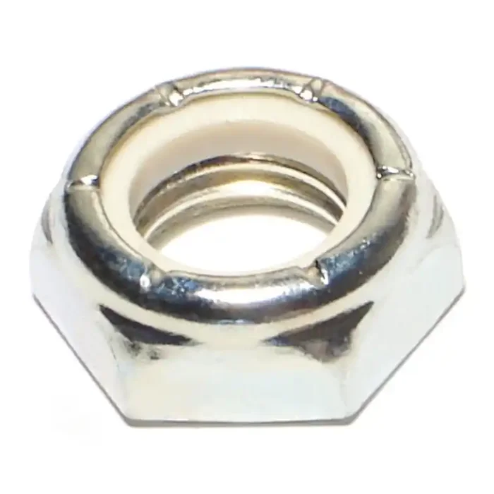 5/8″-11 Zinc Plated Grade 2 Steel Coarse Thread Nylon Thin Lock Nuts