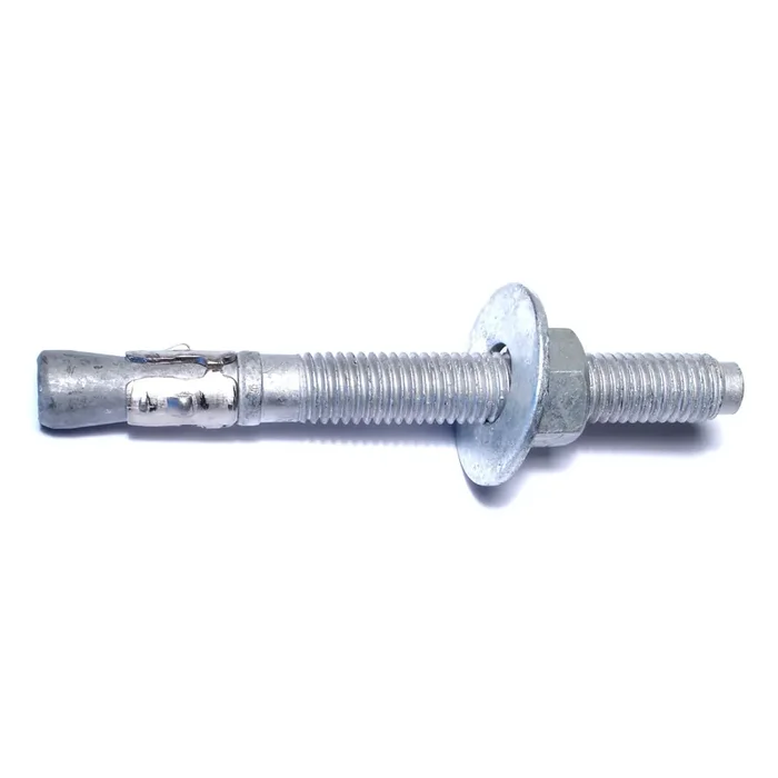 5/8″ x 6″ Hot Dip Galvanized Steel Concrete Wedge Stud Anchor Bolts