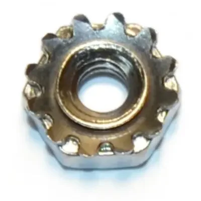 6-32 18-8 Stainless Steel Coarse Thread Keps Lock Nuts
