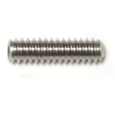 6-32 x 1/2″ 18-8 Stainless Steel Coarse Thread Hex Socket Headless Set Screws