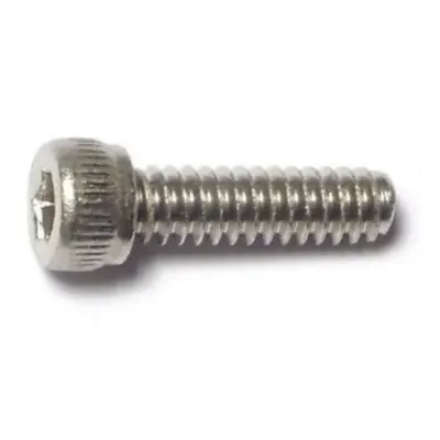6-32 x 1/2″ 18-8 Stainless Steel Coarse Thread Socket Cap Screws