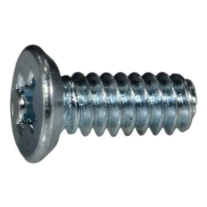 6-32 x 3/8″ Zinc Plated Steel Coarse Thread Phillips Flat Undercut Head Machine Screws