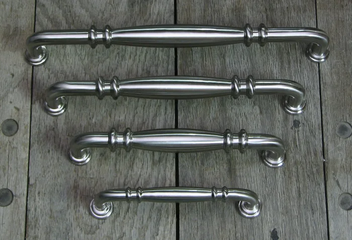 6″ Appliance Pull Satin Nickel Finish – Rusticware Cabinet Hardware