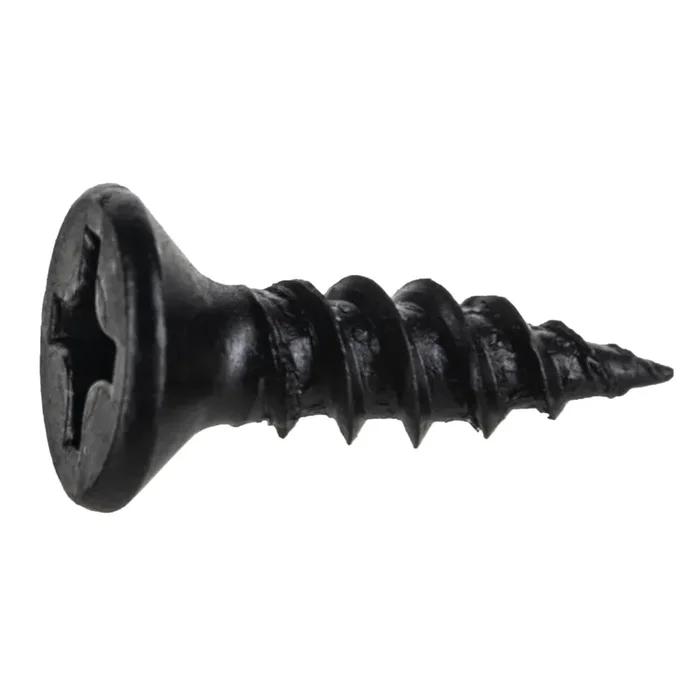 6 x 1/2″ Black Phosphate Steel Phillips Flat Head TwinFast Wood Screws