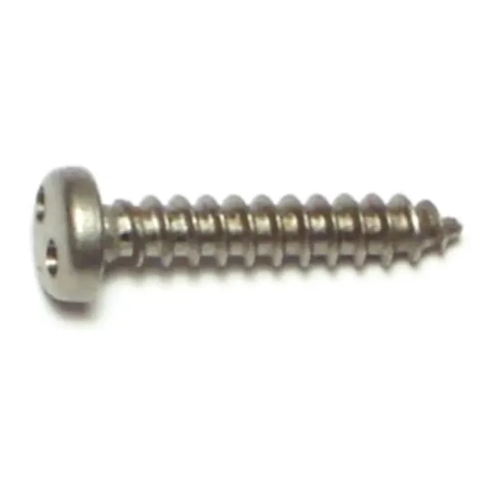 6 x 3/4″ 18-8 Stainless Steel Spanner Security Pan Head Sheet Metal Screws