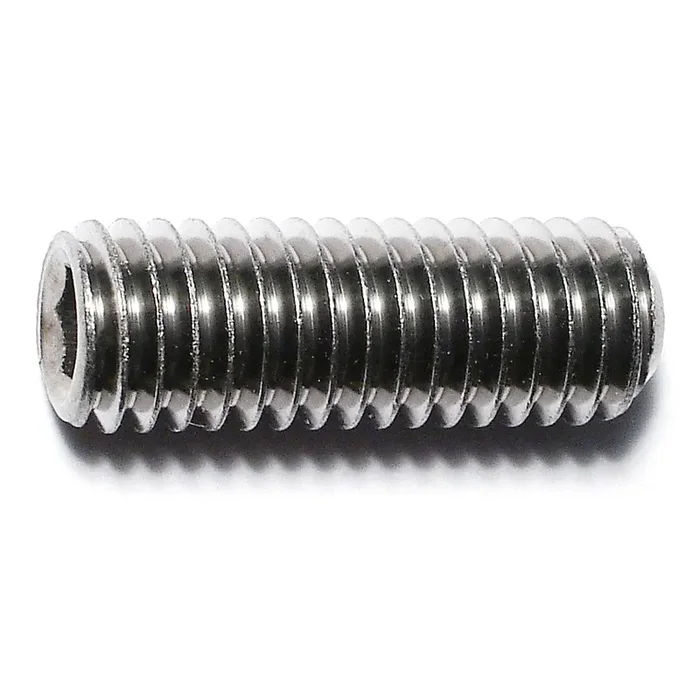 7/16″-14 x 1-1/4″ 18-8 Stainless Steel Coarse Thread Hex Socket Headless Set Screws