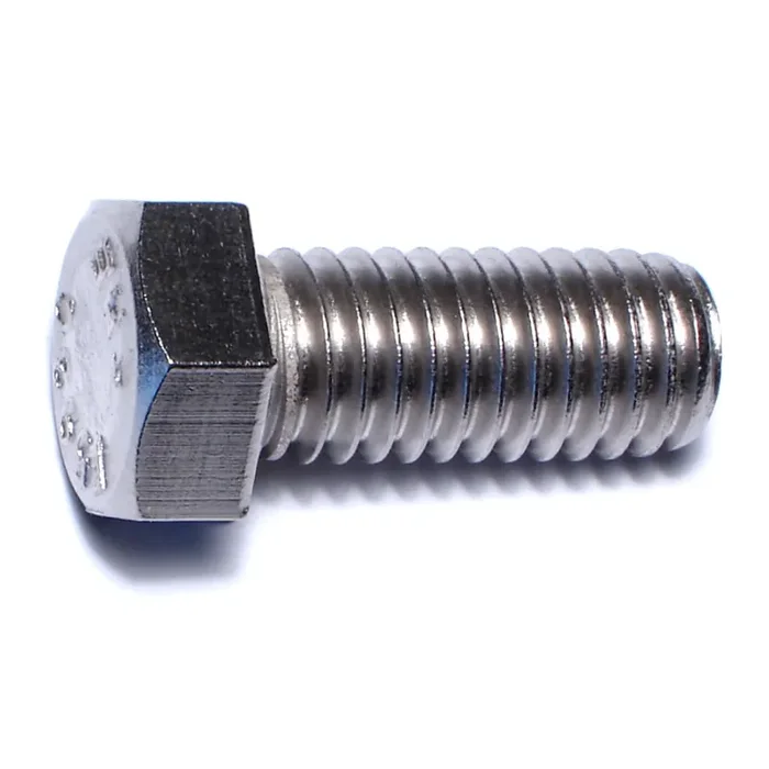 7/16″-14 x 1″ 18-8 Stainless Steel Coarse Thread Hex Cap Screws