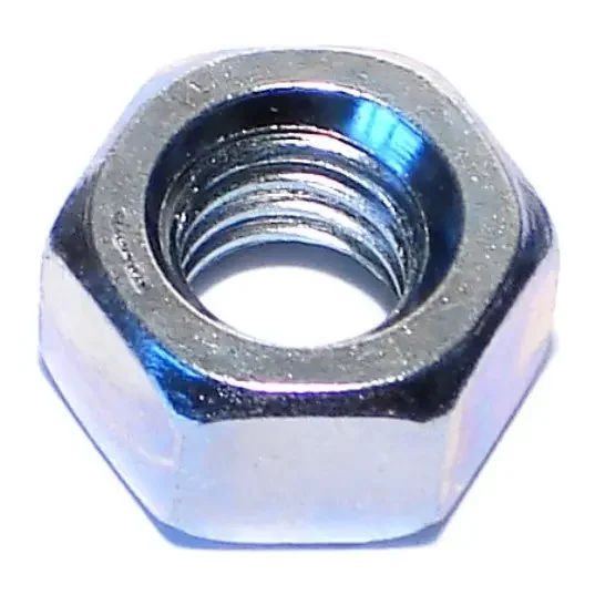 7/16″-14 Zinc Plated Grade 5 Steel Coarse Thread Heavy Hex Nuts