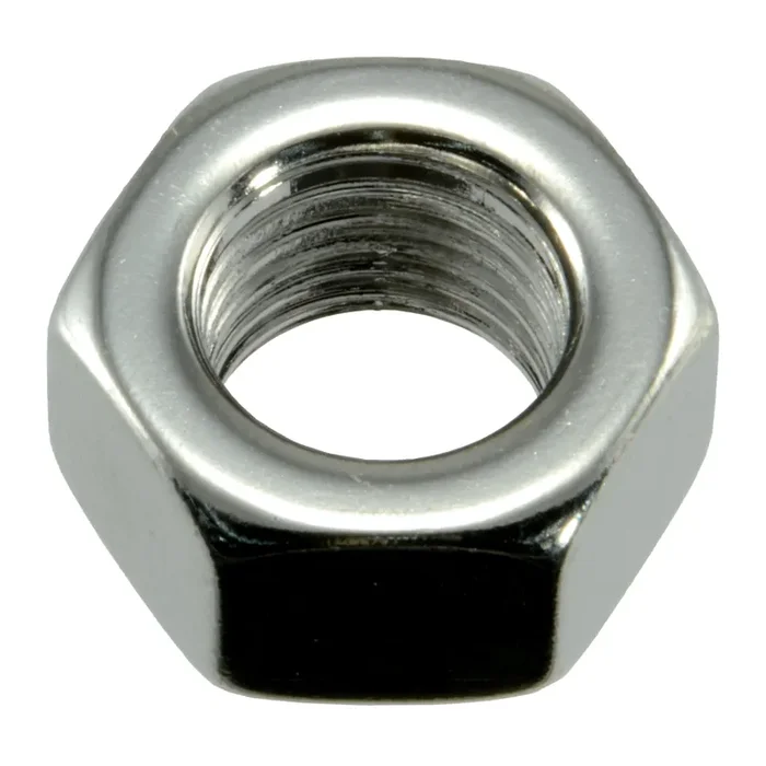 7/16″-20 Polished 18-8 Stainless Steel Grade 5 Fine Thread Hex Nuts