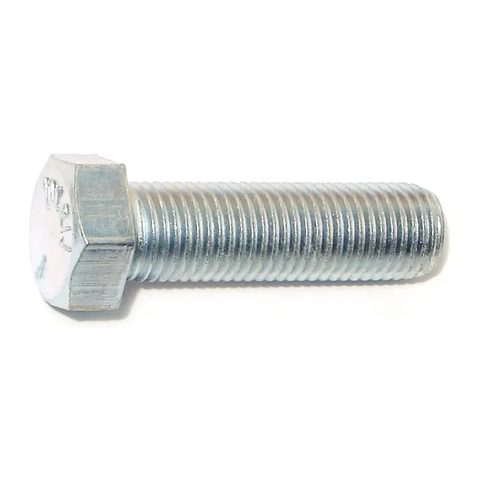 7/16″-20 x 1-1/2″ Zinc Plated Grade 5 Steel Fine Thread Hex Cap Screws