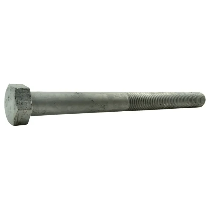 7/8″-9 x 10″ Hot Dip Galvanized Steel Coarse Thread Hex Cap Screws
