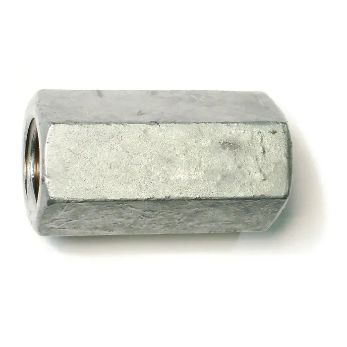 7/8″-9 x 2-1/2″ Hot Dip Galvanized Steel Coarse Thread Coupling Nuts