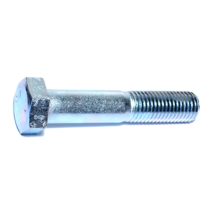 7/8″-9 x 4-1/2″ Zinc Plated Grade 5 Steel Coarse Thread Hex Cap Screws
