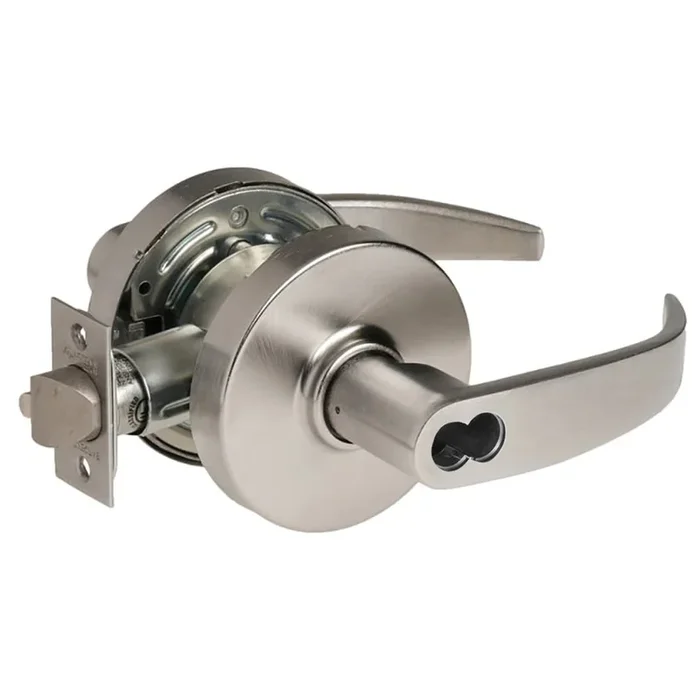 7-Line Classroom P Lever, Grade 2, LFIC – Sargent Satin Chrome Commercial Lock