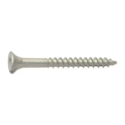 7 x 2″ Silver Ruspert Coated Steel Square Drive Bugle Head Deckselect Deck Screws