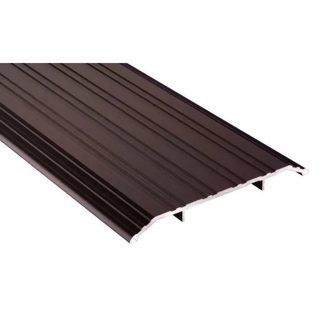 72″ x 6″ x 1/2″ Saddle Threshold – Dark Bronze Anodized Aluminum Finish by Pemko