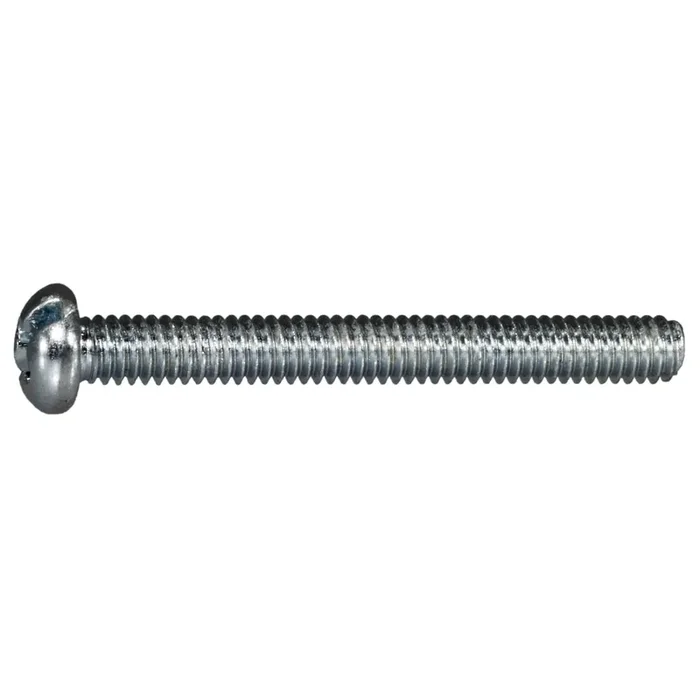 8-32 x 1-1/2″ Zinc Plated Steel Coarse Thread Combo Round Head Machine Screws