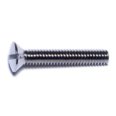 8-32 x 1″ Brass Coarse Thread Slotted Oval Head Machine Screws