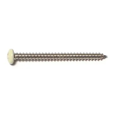 8 x 2″ 18-8 Stainless Steel Phillips Pan Head Sheet Metal Screws