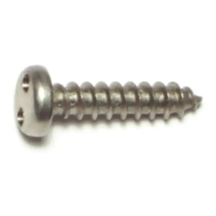 8 x 3/4″ 18-8 Stainless Steel Spanner Security Pan Head Sheet Metal Screws